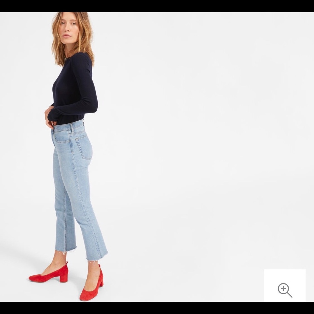 everlane kick drop jeans size 30